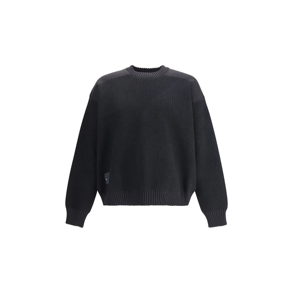 Y-3 Wool padded crew Sweater - Sweaters