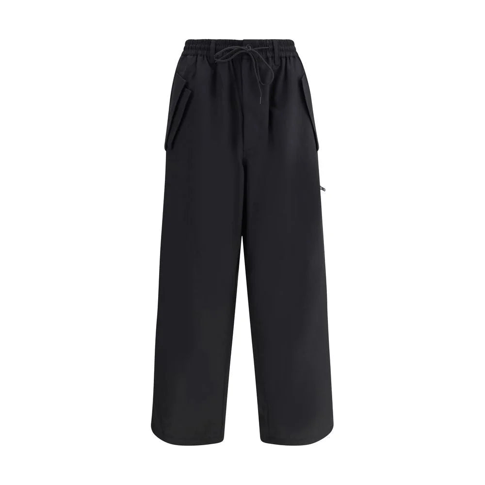 Y-3 Wool straight-leg Pants - Trousers