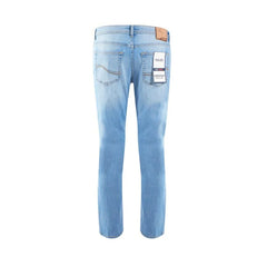 Yes Zee Blue Cotton Jeans Denim - W33 - Jeans