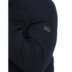 Yes Zee Blue Wool Men Jacket