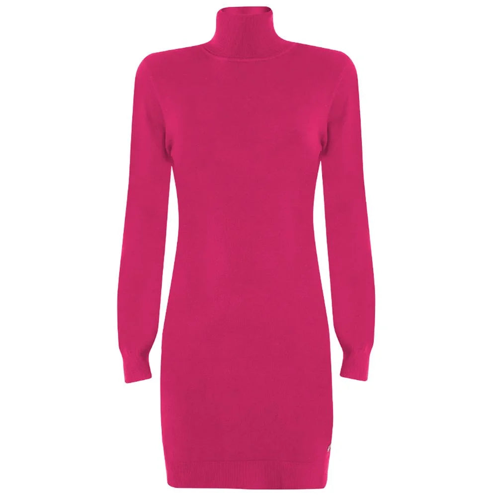 Yes Zee Fuchsia Viscose Dress - XS - Dresses