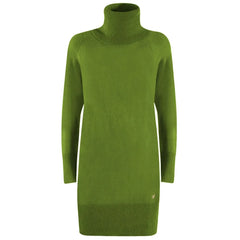 Yes Zee Green Viscose Dress - Dresses