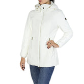 Yes Zee White Polyamide Coat - XXL
