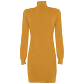 Yes Zee Yellow Viscose Dress - Dresses