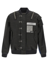 Yohji Yamamoto Black Cotton Bomber