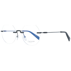 Yohji Yamamoto Black Metal Glasses (Frames) - Eyeglasses
