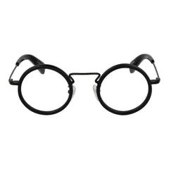 Yohji Yamamoto Black Unisex Glasses Frame