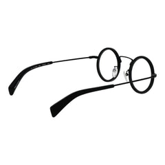 Yohji Yamamoto Black Unisex Glasses Frame