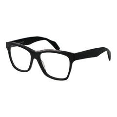 Yohji Yamamoto Black Unisex Glasses Frame - Eyeglasses