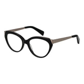 Yohji Yamamoto Black Unisex Glasses Frame - Eyeglasses