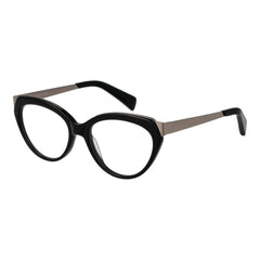 Yohji Yamamoto Black Unisex Glasses Frame - Eyeglasses