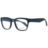 Yohji Yamamoto Black Unisex Glasses Frame - Eyeglasses
