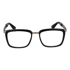 Yohji Yamamoto Black Unisex Glasses Frame - Eyeglasses