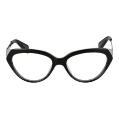 Yohji Yamamoto Black Unisex Glasses Frame - Eyeglasses
