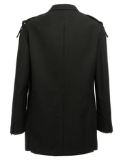 Yohji Yamamoto Black Wool Blazer - 3