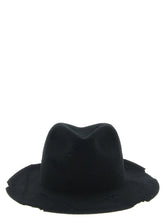 Yohji Yamamoto Black Wool Fedora
