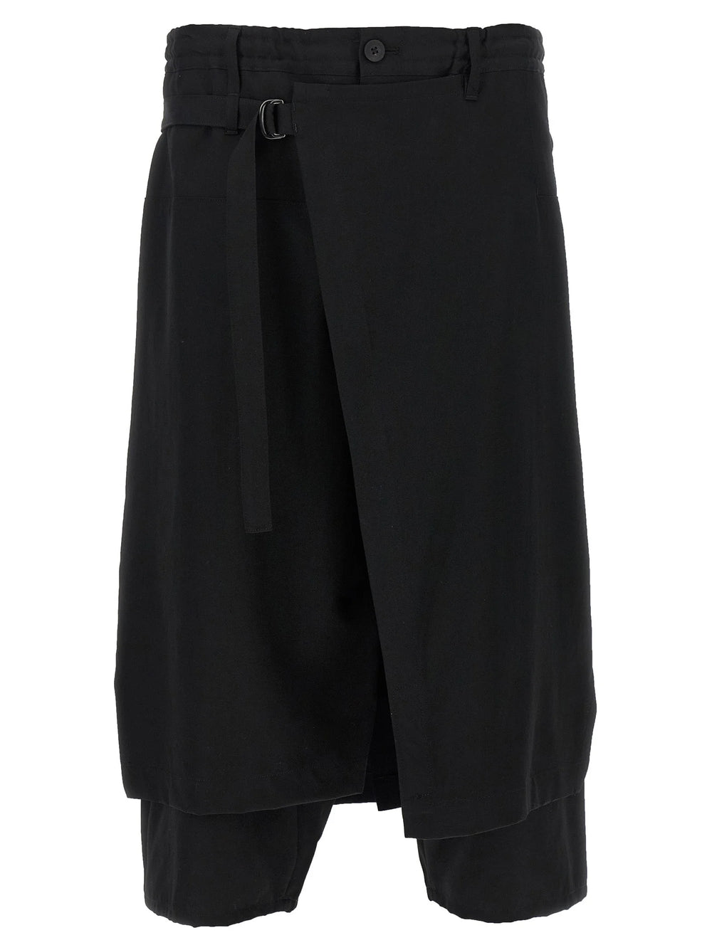 Yohji Yamamoto Black Wool Knee Length - 4
