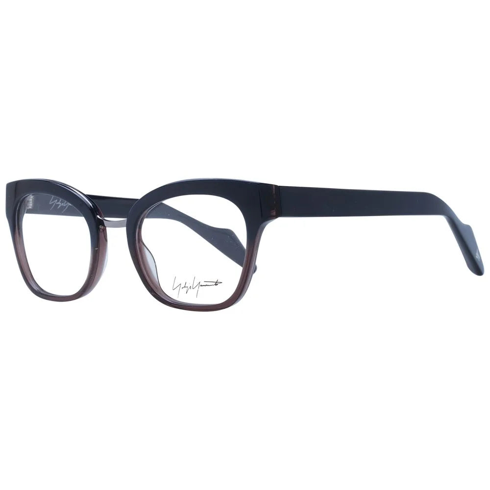 Yohji Yamamoto Blue Unisex Glasses Frame - Eyeglasses