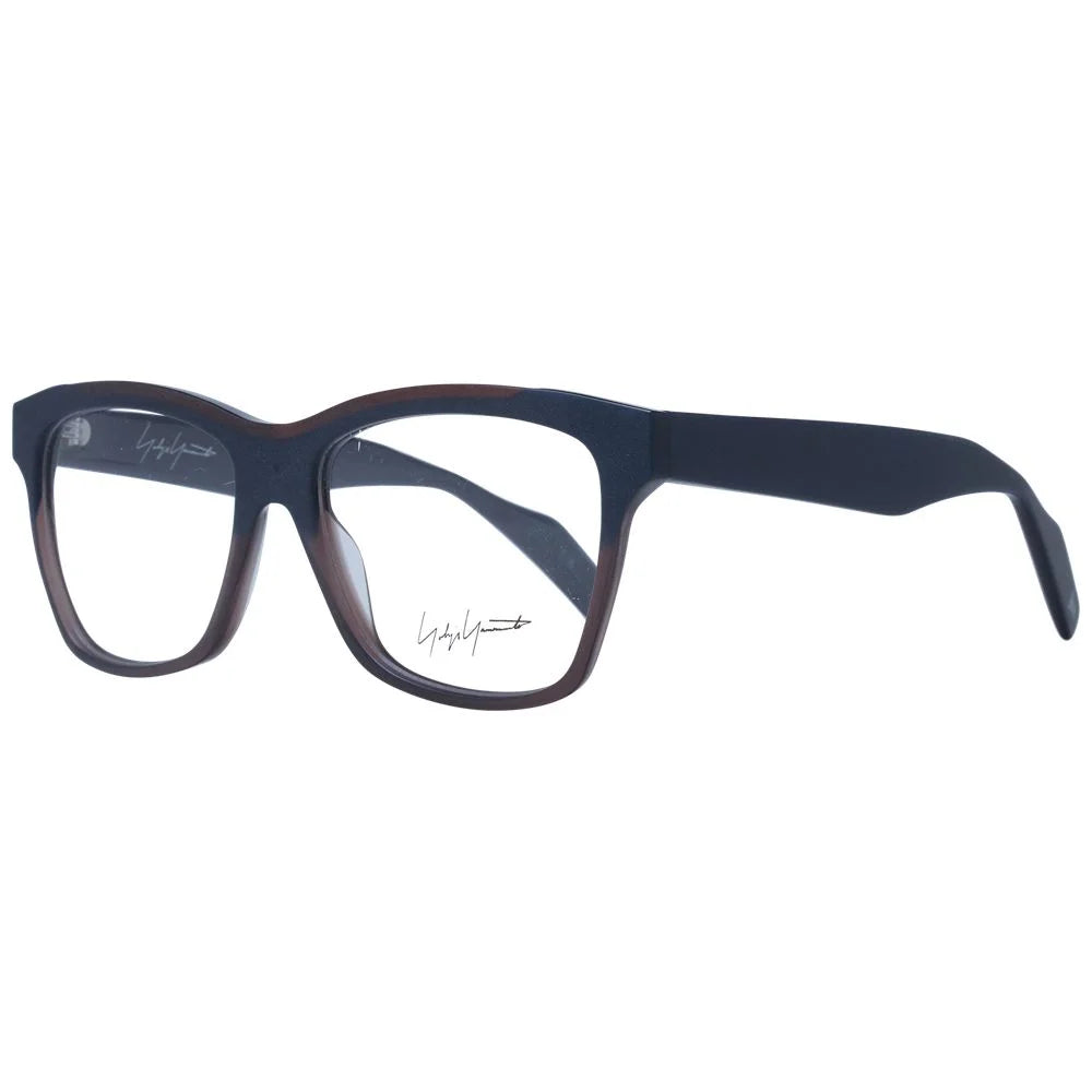 Yohji Yamamoto Blue Unisex Glasses Frame - Eyeglasses