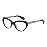 Yohji Yamamoto Brown Unisex Glasses Frame - Eyeglasses