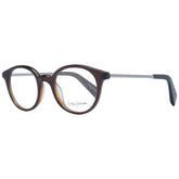 Yohji Yamamoto Brown Unisex Glasses Frame - Eyeglasses