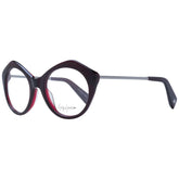 Yohji Yamamoto Burgundy Unisex Glasses Frame - Eyeglasses