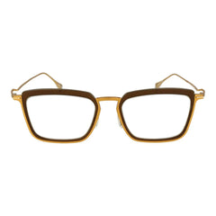 Yohji Yamamoto Gold Women Glasses Frame - Eyeglasses