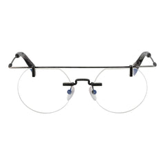 Yohji Yamamoto Gray Men Glasses Frame - Eyeglasses