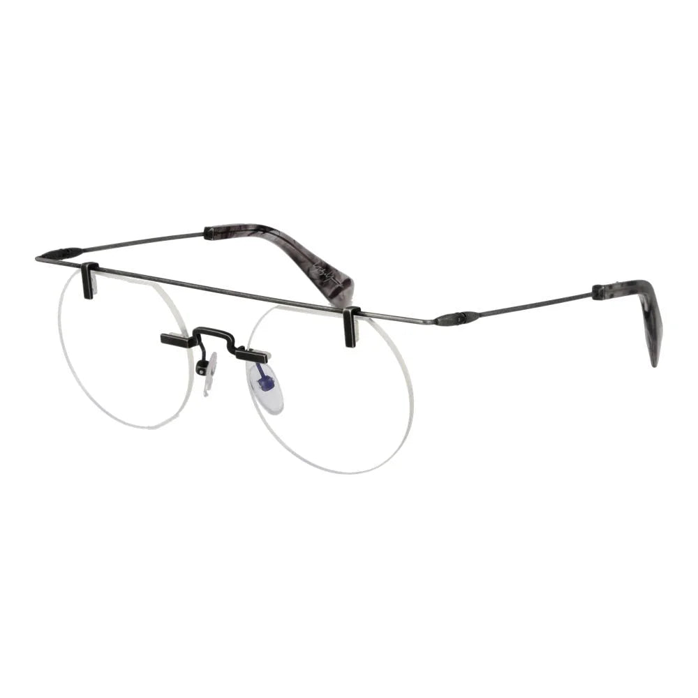 Yohji Yamamoto Gray Men Glasses Frame - Eyeglasses