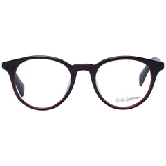 Yohji Yamamoto Red Unisex Glasses Frame - Eyeglasses