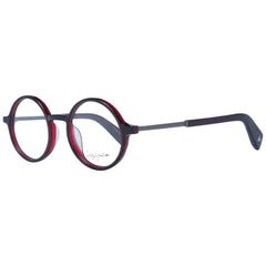 Yohji Yamamoto Red Unisex Glasses Frame - Eyeglasses