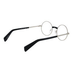 Yohji Yamamoto Silver Men Glasses Frame - Eyeglasses