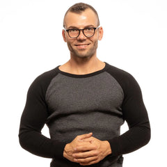 Zadig & Voltaire Black Men Glasses Frame - Eyeglasses