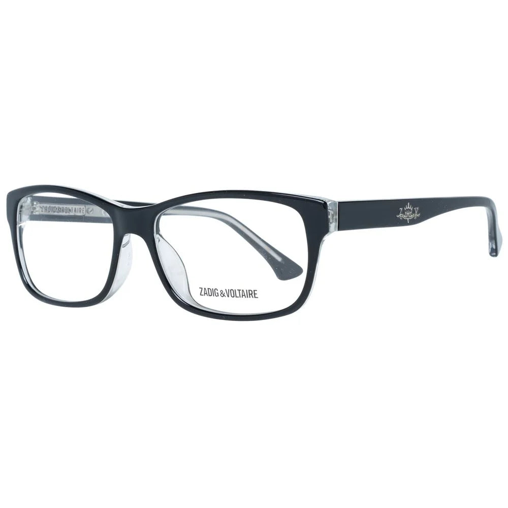 Zadig & Voltaire Black Unisex Glasses Frame - Eyeglasses