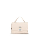 Zanellato Beige Calf Leather Bos Taurus Handbag