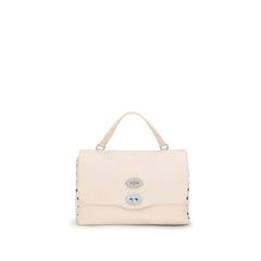 Zanellato Beige Calf Leather Bos Taurus Handbag