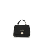 Zanellato Black Calf Leather Bos Taurus Handbag
