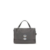 Zanellato Gray Calf Leather Bos Taurus Handbag