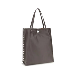 Zanellato Gray Calf Leather Bos Taurus Shoulder Bag