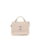 Zanellato White Calf Leather Bos Taurus Handbag