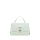 Zanellato White Calf Leather Bos Taurus Shoulder Bag
