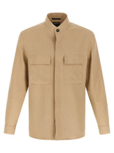 ZEGNA Beige Linen Blouse
