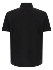 ZEGNA Black Cotton Polo Shirt - IT50 | L
