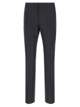 ZEGNA Blue Linen Dress Pants - XXL
