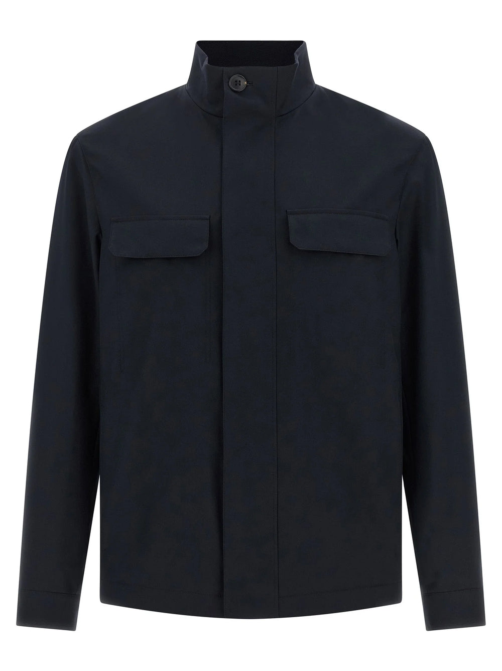 ZEGNA Blue Polyester Jacket