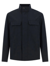ZEGNA Blue Polyester Jacket