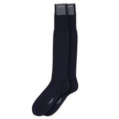 ZEGNA Blue Wool Sock - 42-43 - Crew Socks
