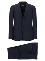 ZEGNA Blue Wool Two-Piece Suit - IT56 | XL