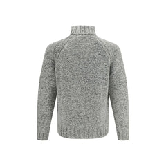 ZEGNA Cashmere and Wool Turtleneck Sweater - Sweaters