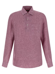 ZEGNA Multicolor Linen Polo Shirt